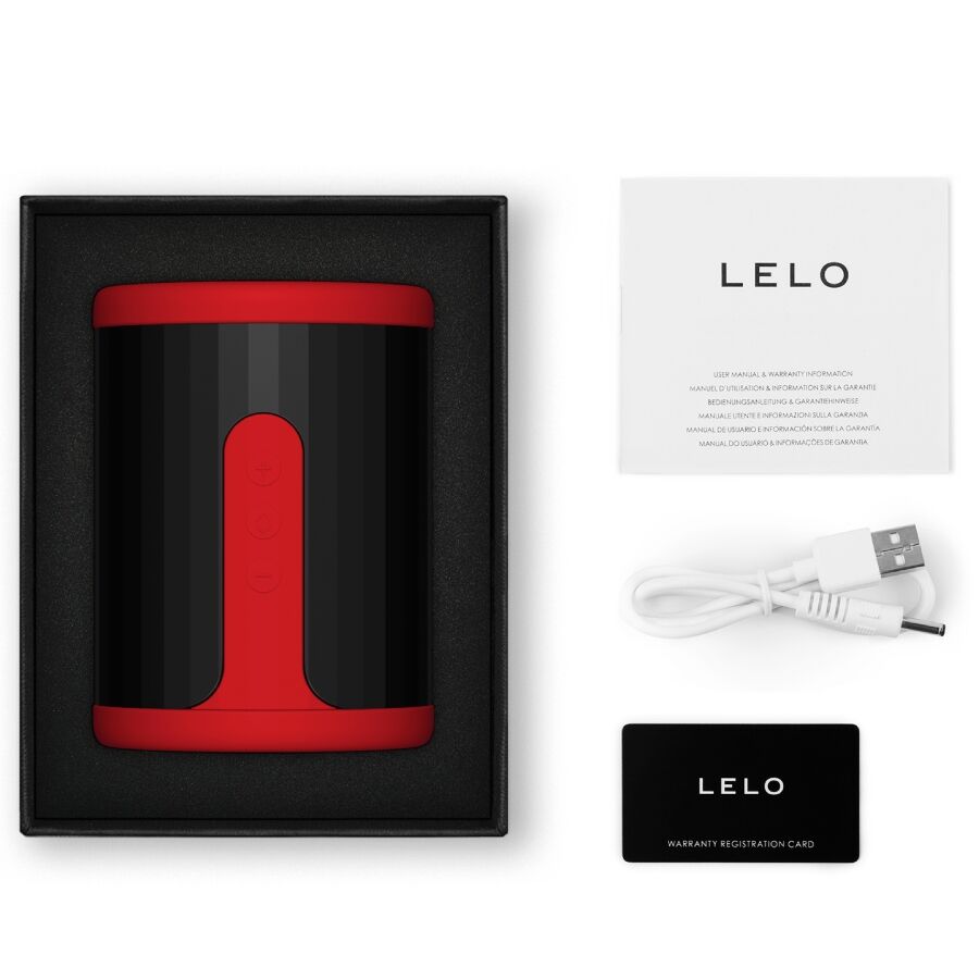 Lelo Masturbateur pour Homme F2S™ Teal Rouge (vue 9)