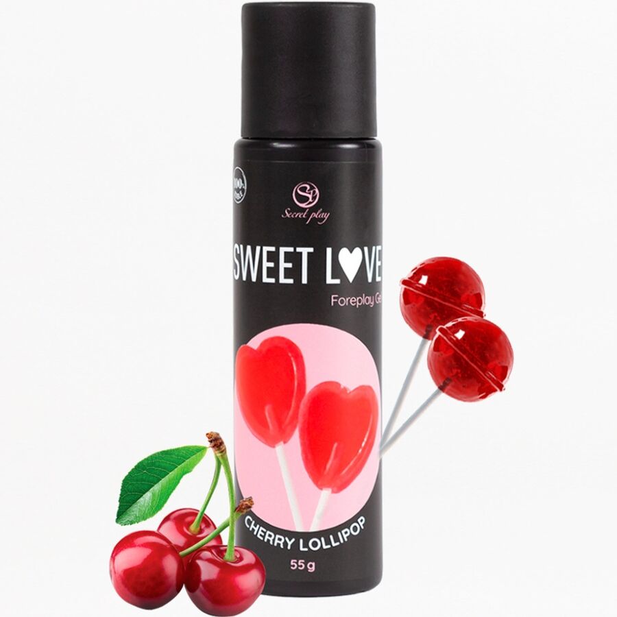 Secret Play Gel Sucette Cerise Amour Doux 60 Ml