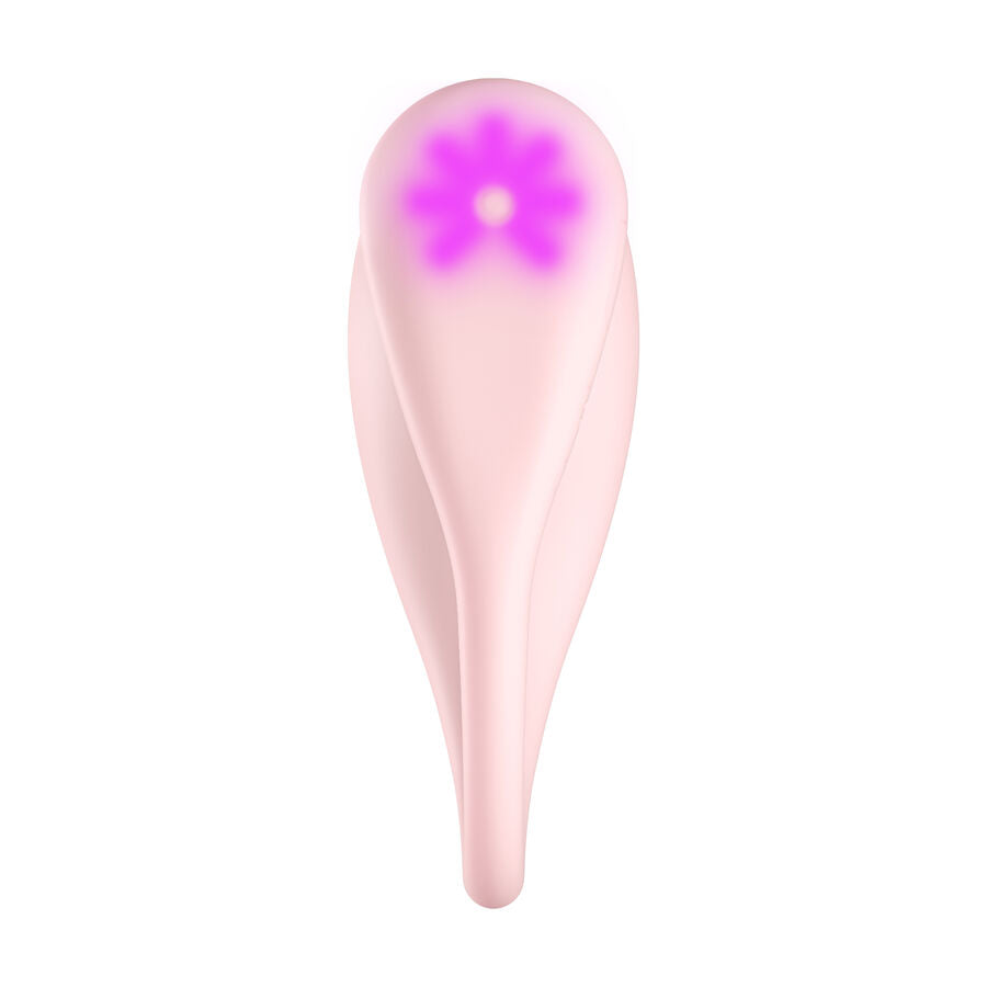 Kiiroo Vibrateur Spot Kiss Me en Forme de U Rose (vue 2)