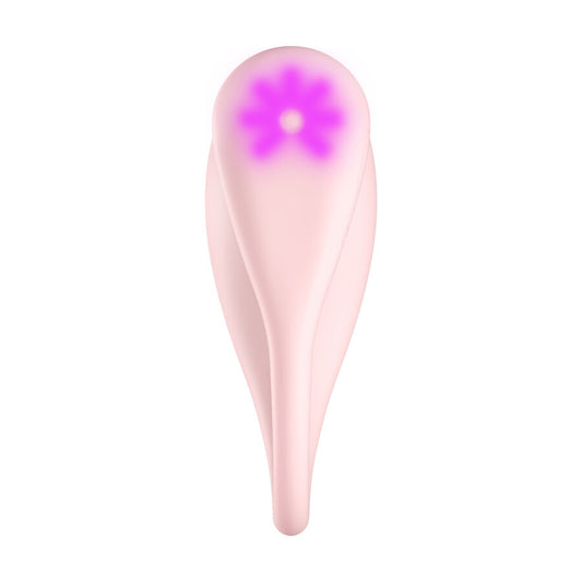 Kiiroo Vibrateur Spot Kiss Me en Forme de U Rose (vue 2)