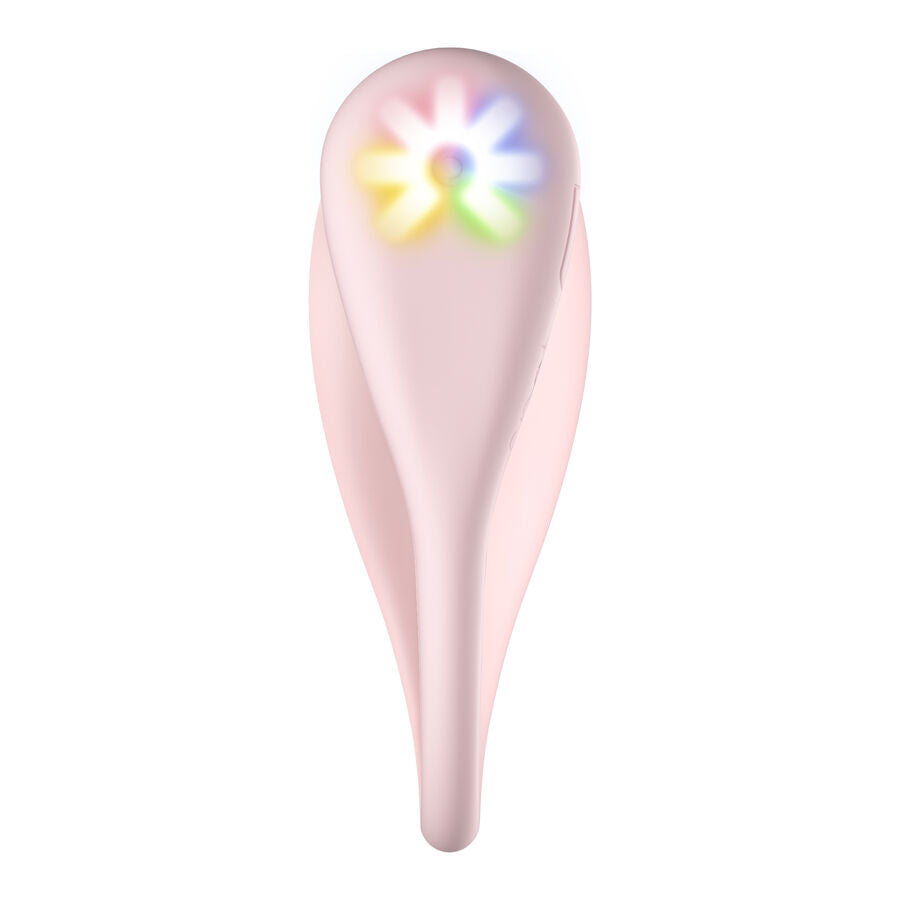 Kiiroo Vibrateur Spot Kiss Me en Forme de U Rose (vue 3)