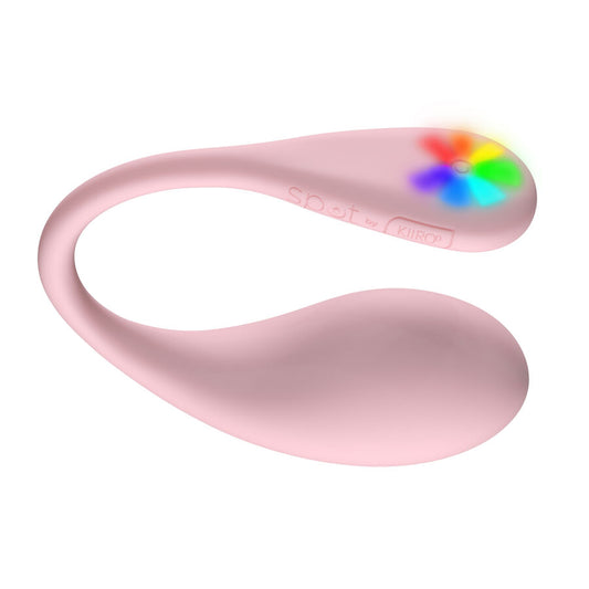 Kiiroo Vibrateur Spot Kiss Me en Forme de U Rose
