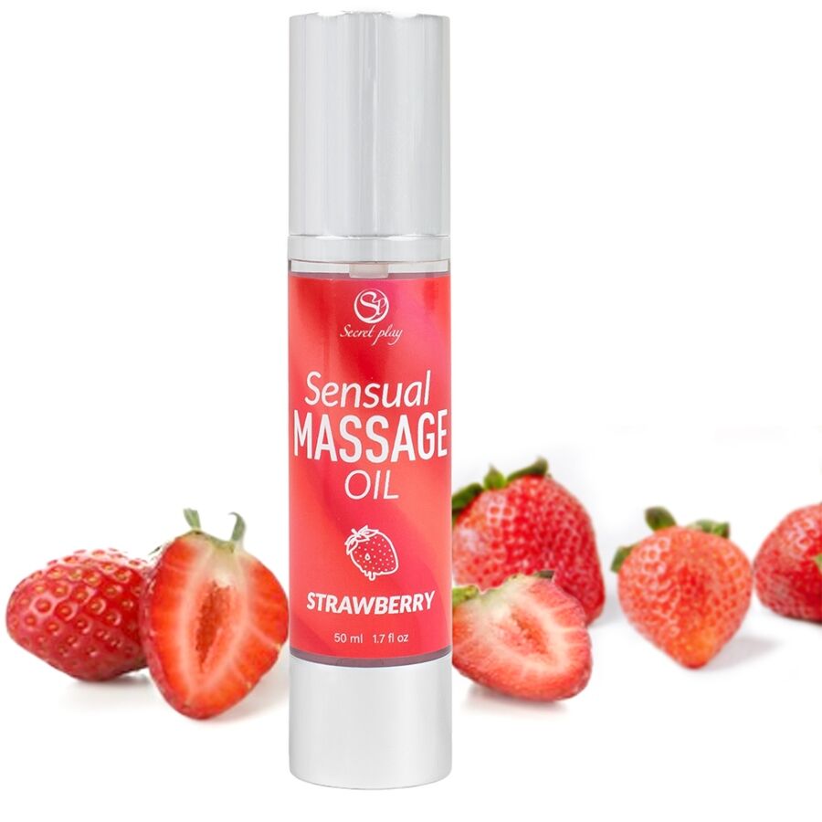 Secret Play Huile de Massage à la Fraise (vue 3)