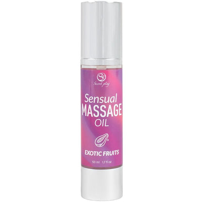 Secret Play Huile de Massage aux Fruits Exotiques