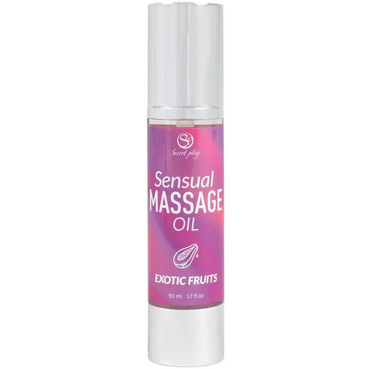 Secret Play Huile de Massage aux Fruits Exotiques