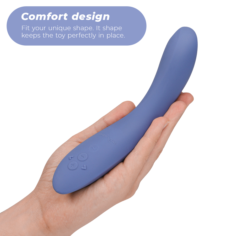 We-vibe Rave 2 Vibrateur Point G Bleu (vue 4)