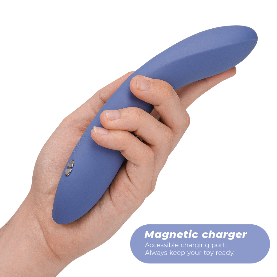 We-vibe Rave 2 Vibrateur Point G Bleu (vue 5)