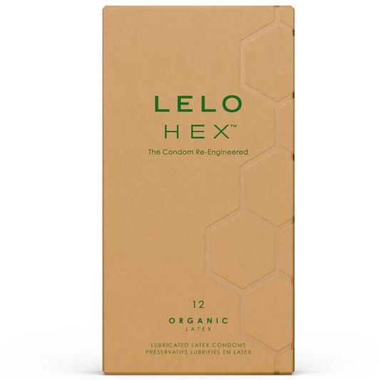 Lelo HEX Boîte de Préservatifs Biologiques 12 Unités