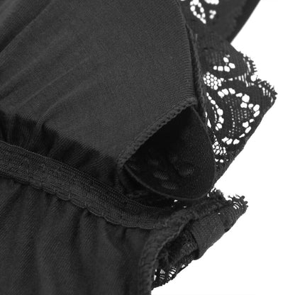 Subblime Teddy Détail Dentelle Florale Noir L/xl (vue 14)