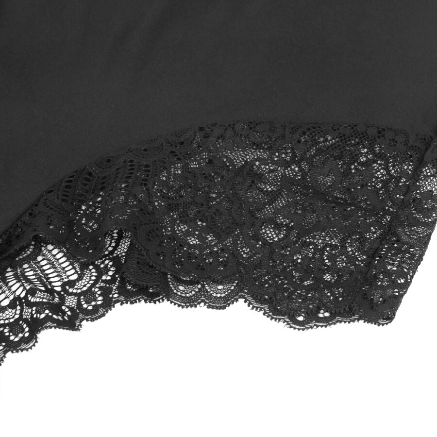 Subblime Teddy Détail Dentelle Florale Noir L/xl (vue 16)