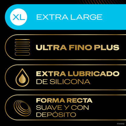 Durex Connexion Totale XL Ultra Fine Plus sans Latex 10 Unités (vue 3)