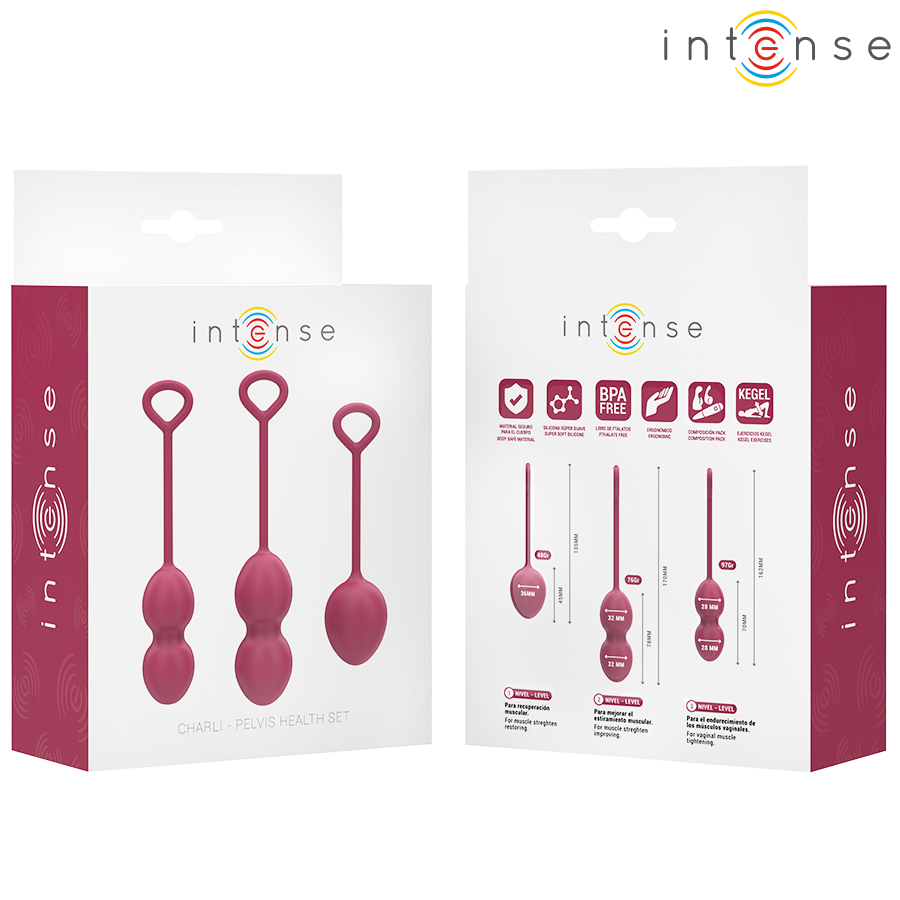 Intense Kit Charli Kegel Ball Bourgogne (vue 7)