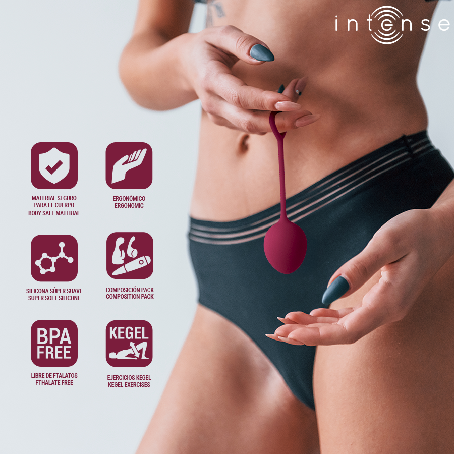 Intense Kit Charli Kegel Ball Bourgogne (vue 6)