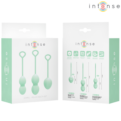 Intense Kit de Boules de Kegel Charli Vert Clair (vue 7)