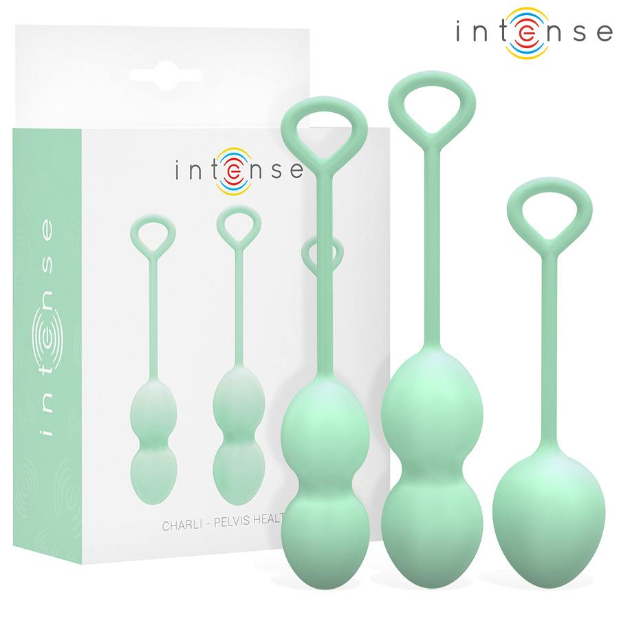Intense Kit de Boules de Kegel Charli Vert Clair