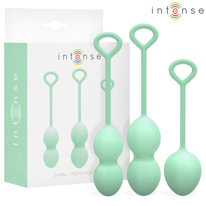 Intense Kit de Boules de Kegel Charli Vert Clair