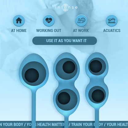 Intense Charli Kegel Ball Kit Bleu (vue 3)
