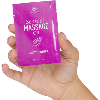 Secret Play Huile de Massage Monodose aux Fruits Exotiques 10 Ml (vue 2)