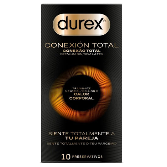 Durex Connexion Totale Ultra Fine Plus sans Latex 10 Unités