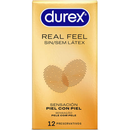 Durex Préservatifs Real Feel sans Latex 12 Unités
