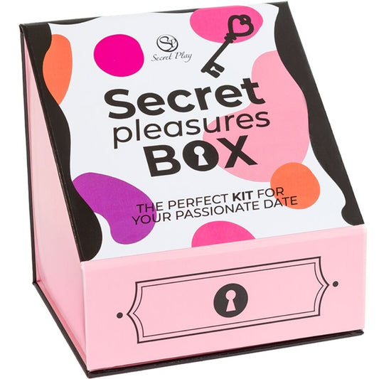 Secret Play Coffret de Plaisirs pour Couples : Dés + Balle Vibrante + Stylo à Plume