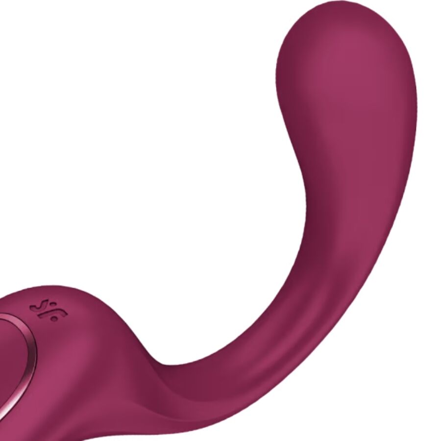Satisfyer G for Goddess 2 Bouteille Vibrateur Lapin Bordeaux (vue 4)