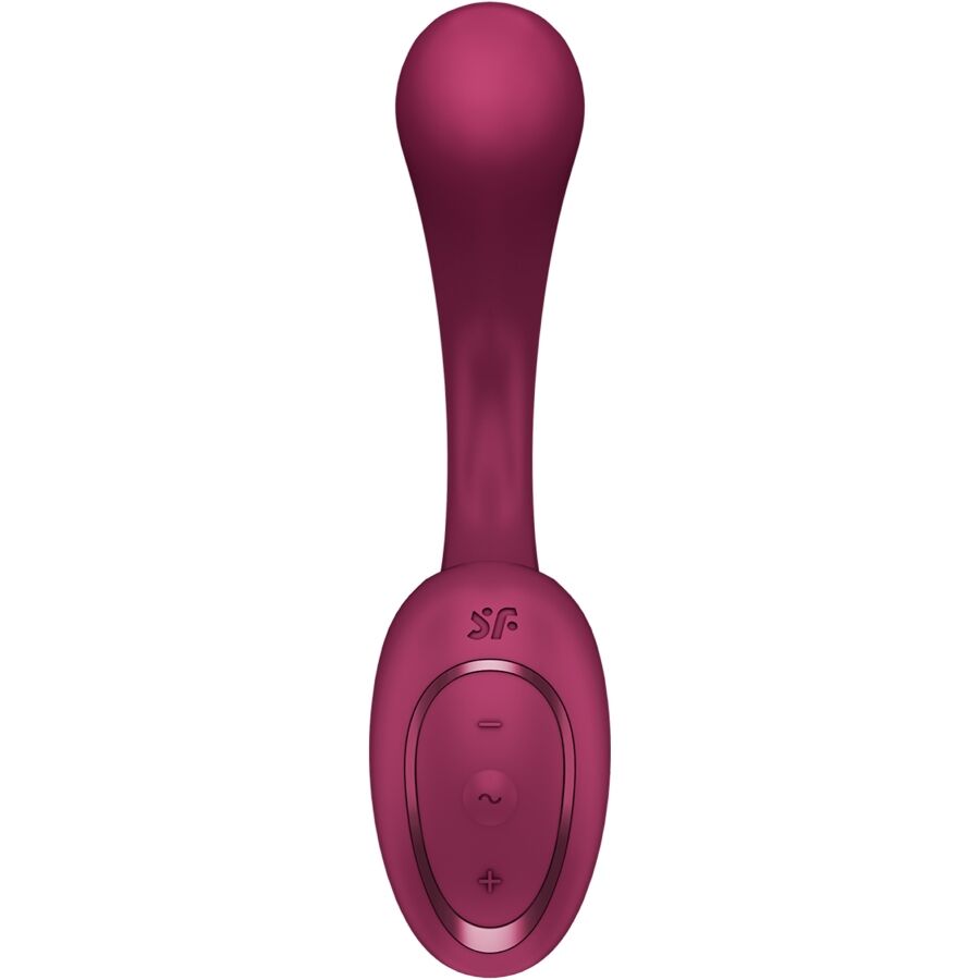Satisfyer G for Goddess 2 Bouteille Vibrateur Lapin Bordeaux (vue 2)