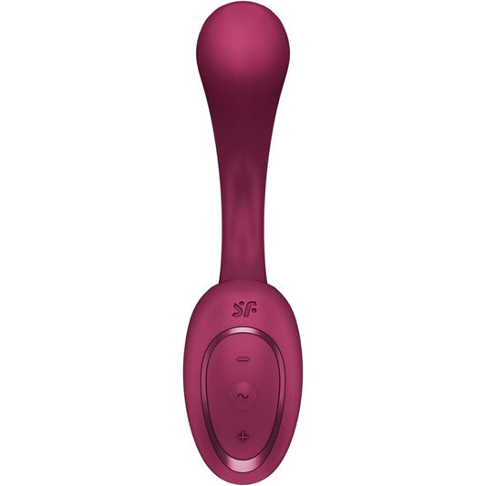 Satisfyer G for Goddess 2 Bouteille Vibrateur Lapin Bordeaux (vue 2)