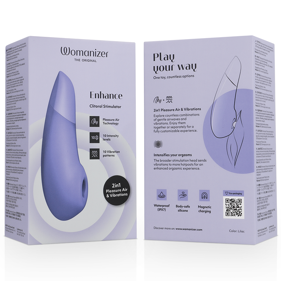 Womanizer Stimulateur Clitorial Améliorant Lilas (vue 7)