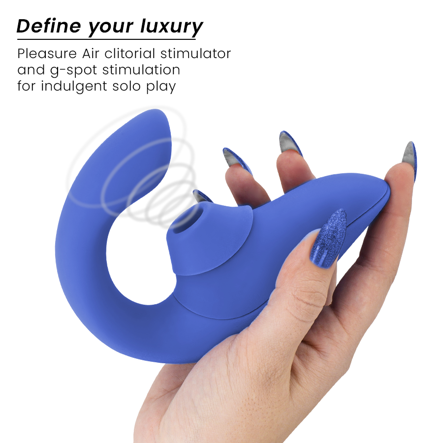 Womanizer Vibrateur Stimulateur Bleu Vibrant Bleu (vue 3)
