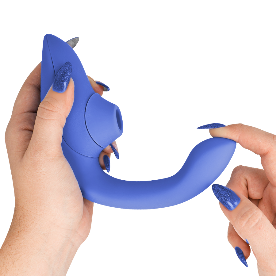 Womanizer Vibrateur Stimulateur Bleu Vibrant Bleu (vue 4)