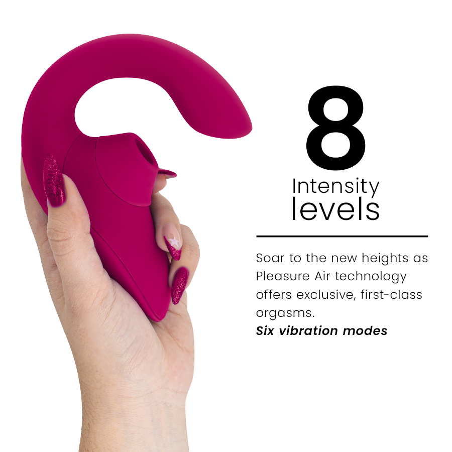 Womanizer Vibrateur Stimulateur Blend Rabbit Rose Vibrant (vue 5)