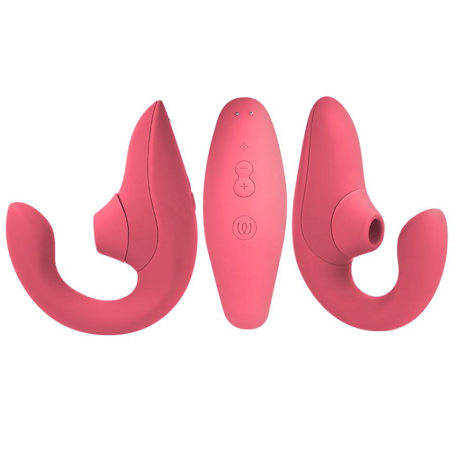 Womanizer Vibrateur Stimulateur Blend Rabbit Rose Vibrante (vue 2)