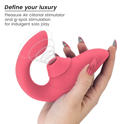 Womanizer Vibrateur Stimulateur Blend Rabbit Rose Vibrante (vue 3)