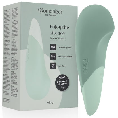 Womanizer Vibromasseur Silencieux Vibe Lay-on Sage