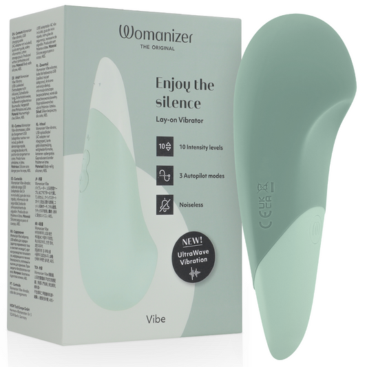 Womanizer Vibromasseur Silencieux Vibe Lay-on Sage