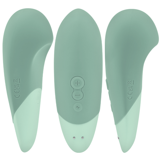 Womanizer Vibromasseur Silencieux Vibe Lay-on Sage (vue 2)