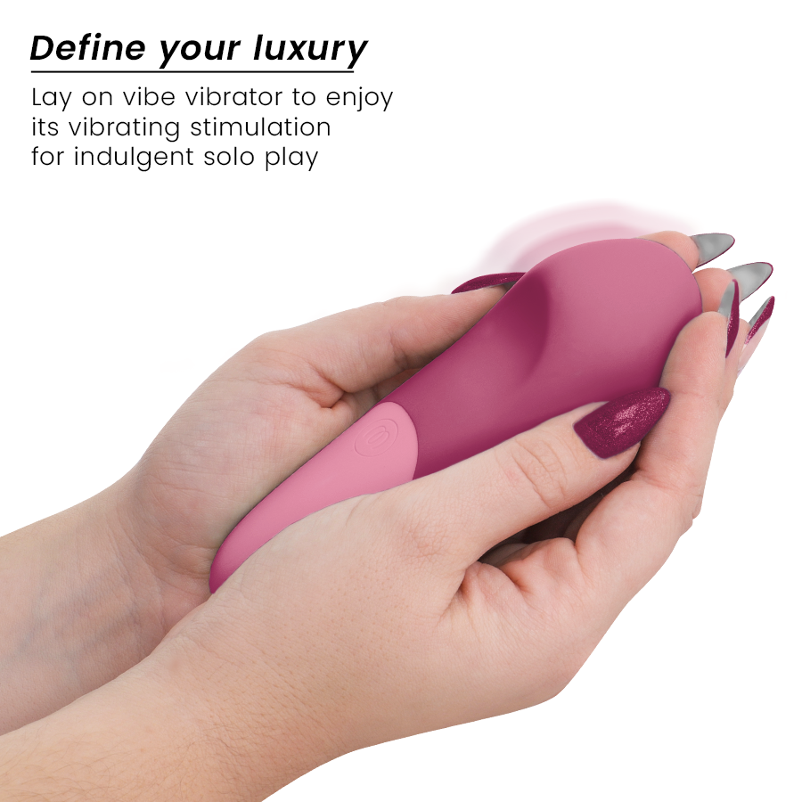 Womanizer Vibrateur Silencieux Vibe Lay-on Rose Foyer (vue 3)