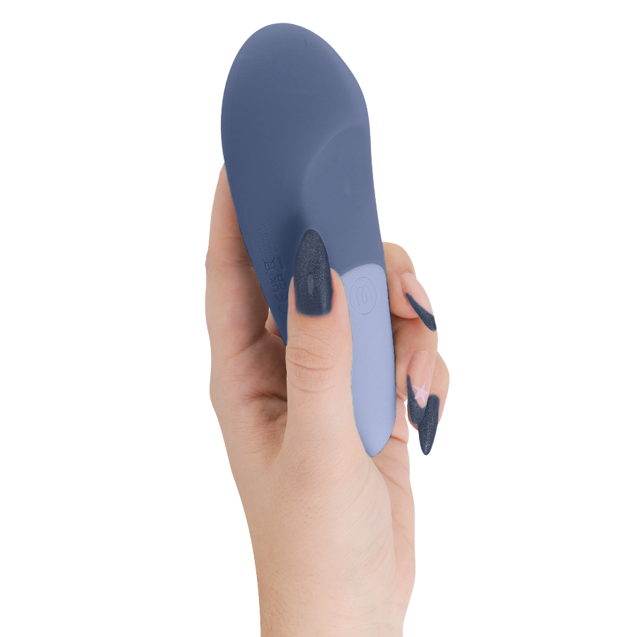 Womanizer Vibe Lay-on Vibrateur Silencieux Bleu Foncé (vue 4)