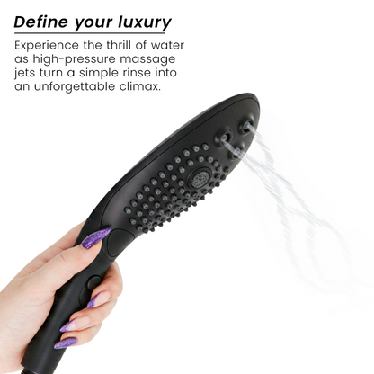 Womanizer Pommeau de Douche Clitorial Wave Noir (vue 3)
