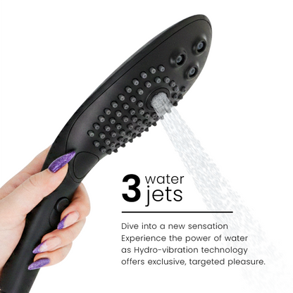 Womanizer Pommeau de Douche Clitorial Wave Noir (vue 5)