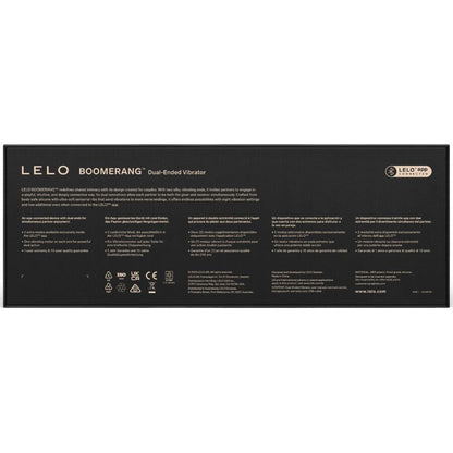 Lelo Boomerang Vibrateur Double Extension Rouge Corail (vue 5)
