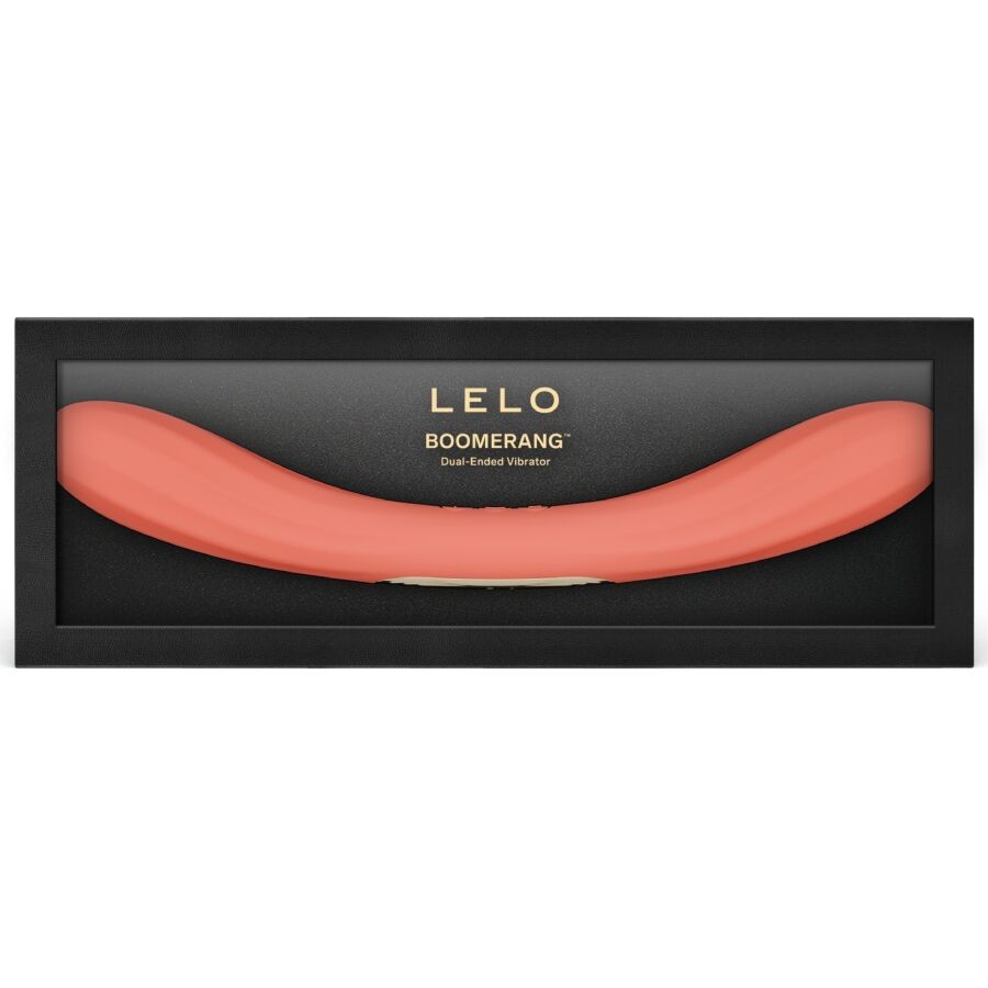 Lelo Boomerang Vibrateur Double Extension Rouge Corail (vue 3)