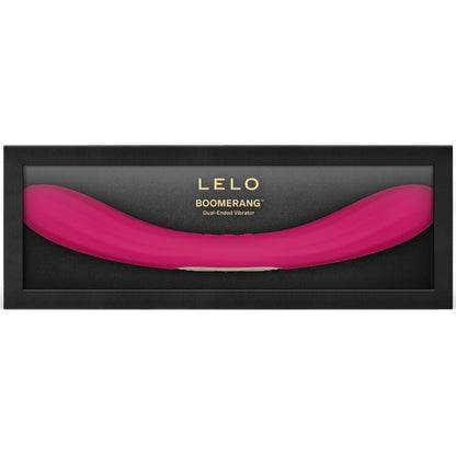 Lelo Boomerang Vibrateur à Double Extrémité Cerise (vue 4)