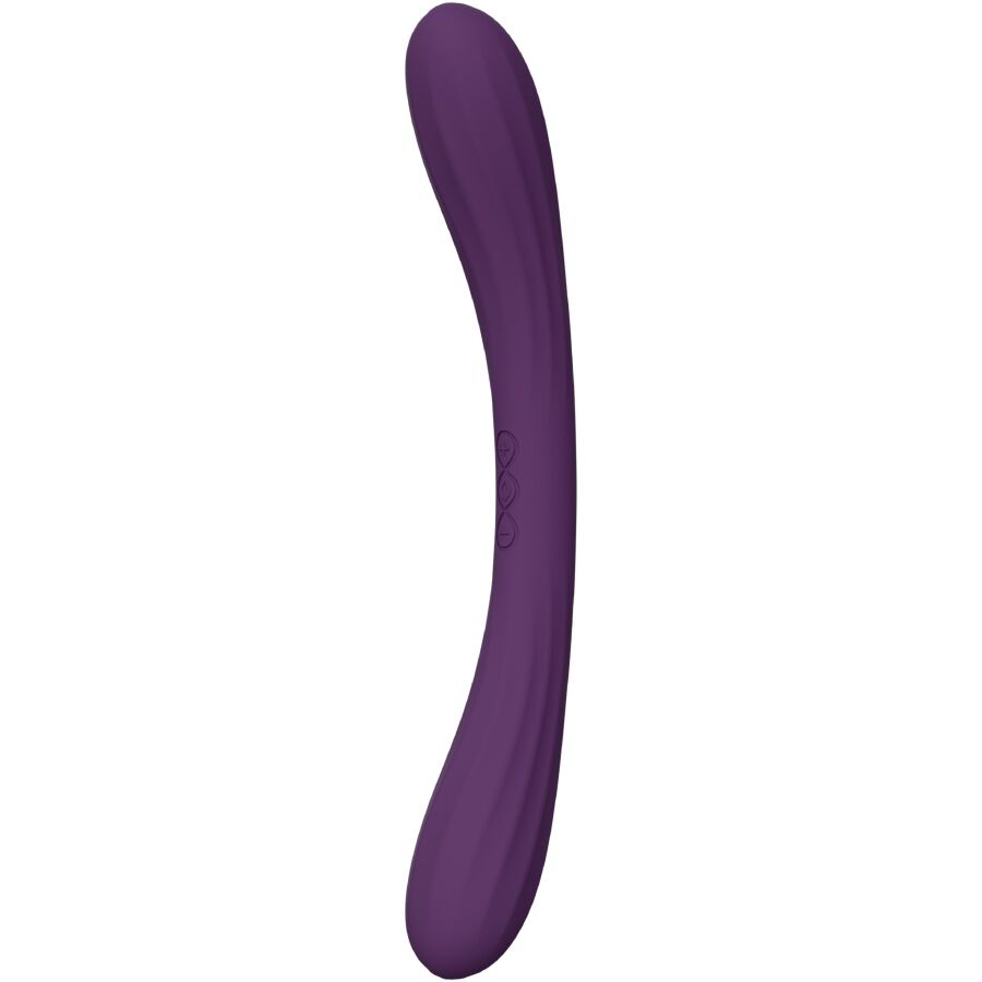 Lelo Boomerang Vibrateur à Double Extrémité Violet (vue 2)