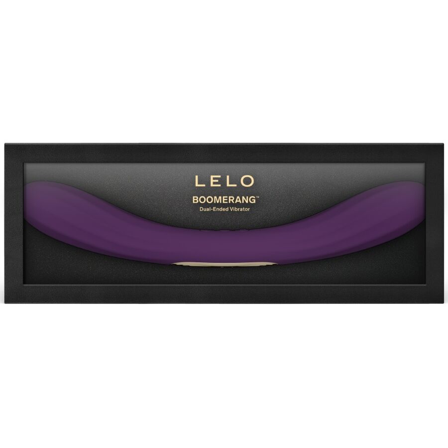 Lelo Boomerang Vibrateur à Double Extrémité Violet (vue 4)