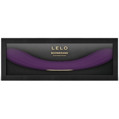 Lelo Boomerang Vibrateur à Double Extrémité Violet (vue 4)
