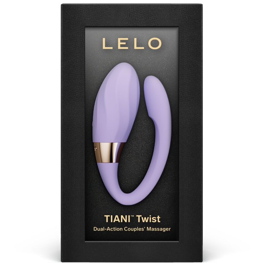 Lelo Tiani Twist Vibrateur pour Couples Lavande (vue 3)