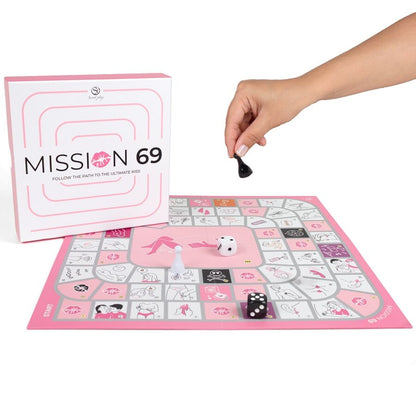 Secret Play Jeu de Société pour Couples "mission 69"