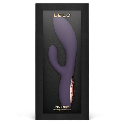 Lelo Ina Thrust Rabbit Vibrateur à Poussée Violet (vue 12)